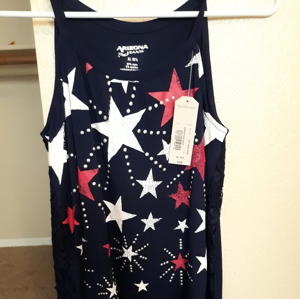 Arizona Jean's Co Shirt With Stars
